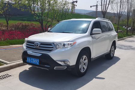 张掖二手丰田汉兰达 2013款 2.7L 自动 两驱 紫金版 5座